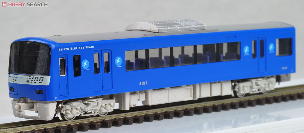 京急 2100形 ブルースカイトレイン 基本4輛編成セット (動力付き