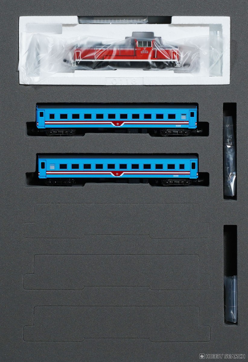 樽見鉄道 客車列車 (TDE10 3・オハフ500形・樽見鉄道色) セット (3両