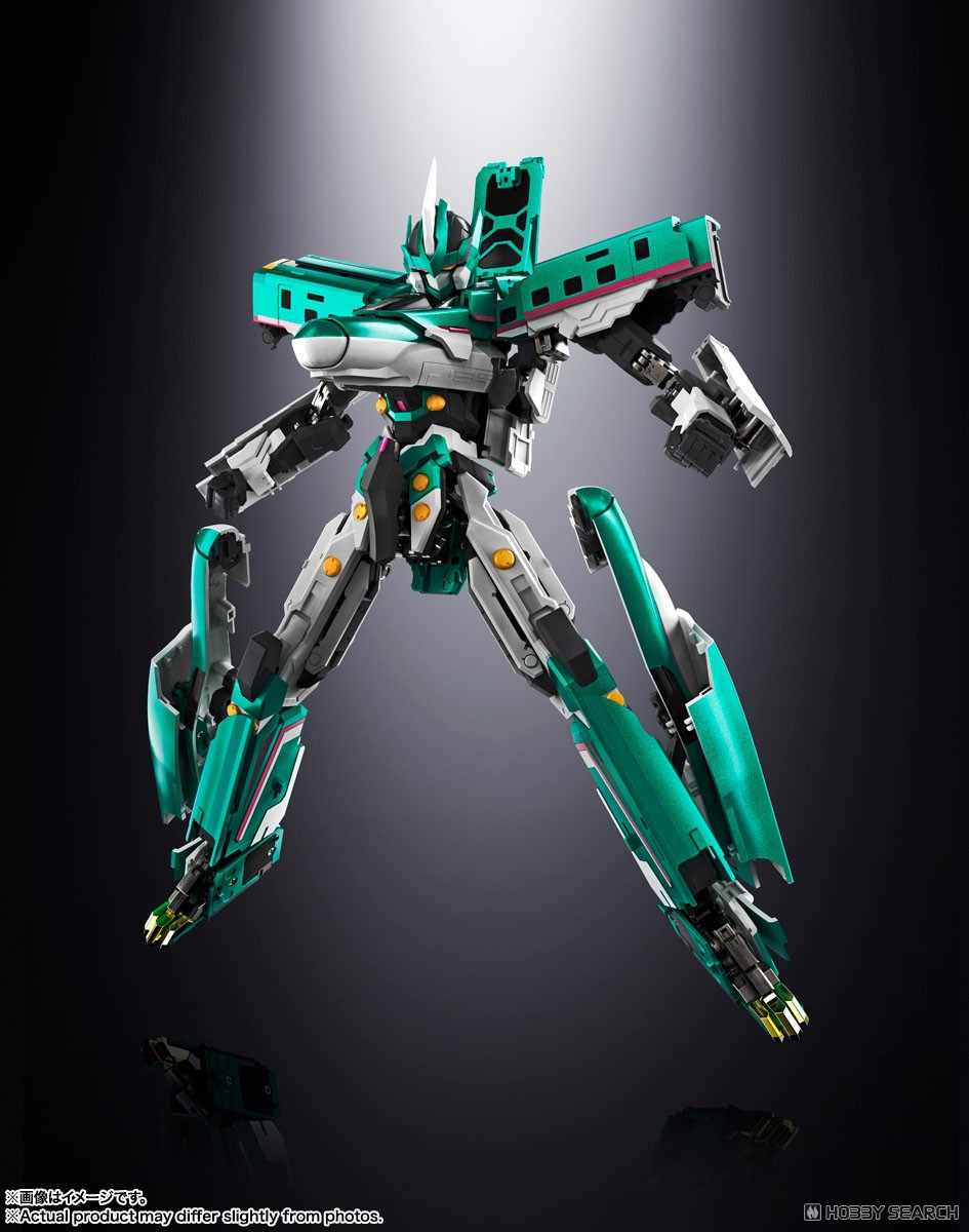 Soul of Chogokin GX-115 Shinkansen Deformation Robot SHINKALION E5