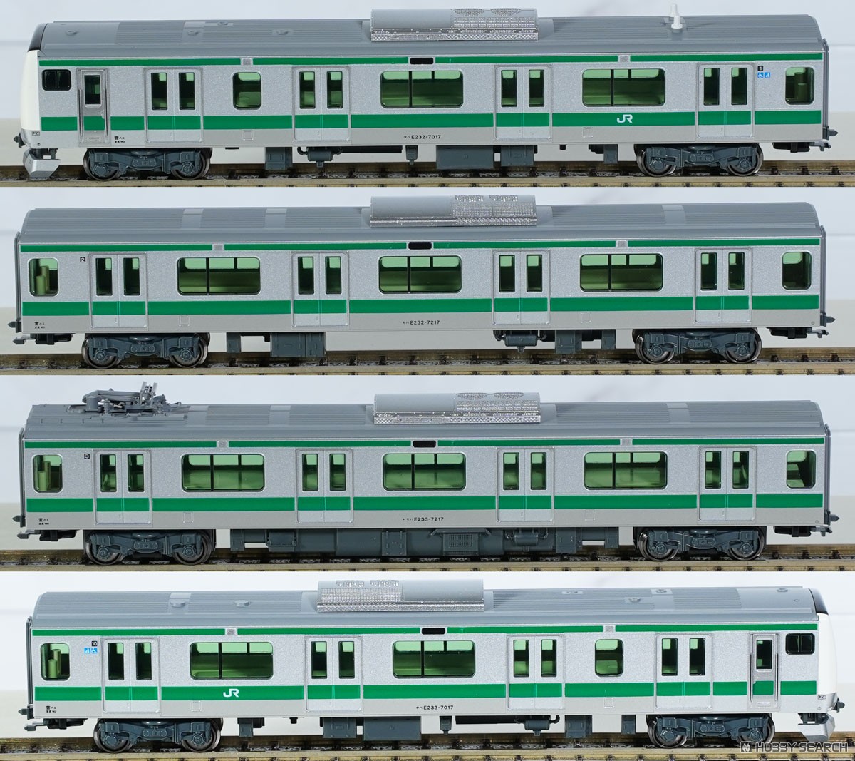 E233系7000番台 埼京線 4両基本セット (基本・4両セット) (鉄道模型