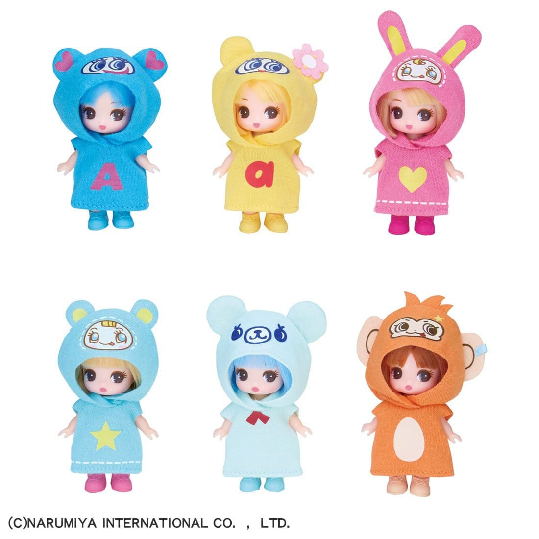 ぷちリカちゃん ナルミヤキャラクターズコレクション DP-BOX (6個