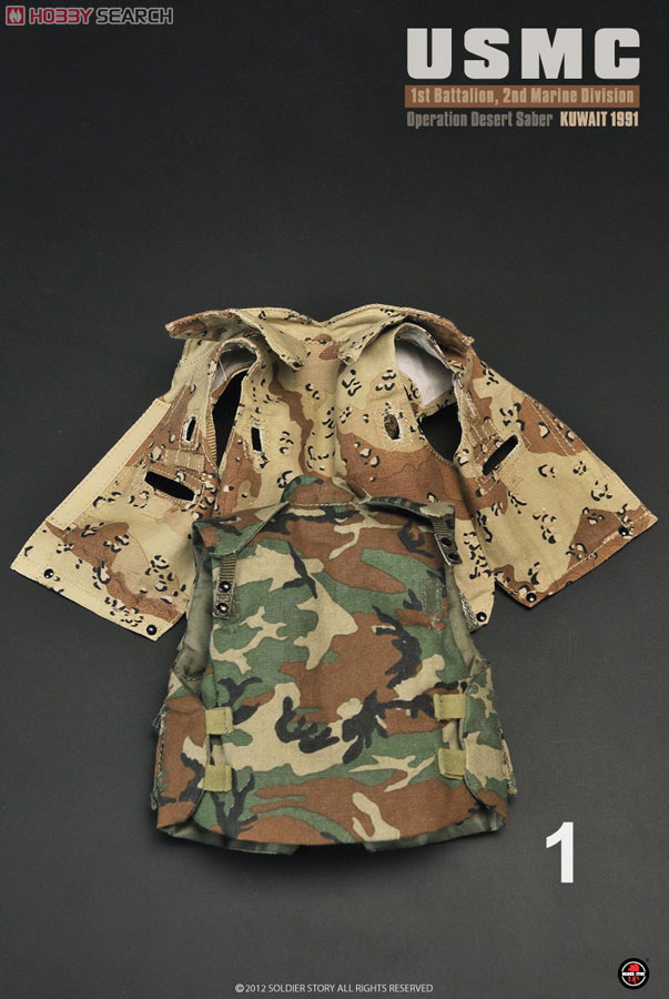 ソルジャー・ストーリー 1/6 アメリカ海兵隊 第1大隊 第2海兵師団 湾岸