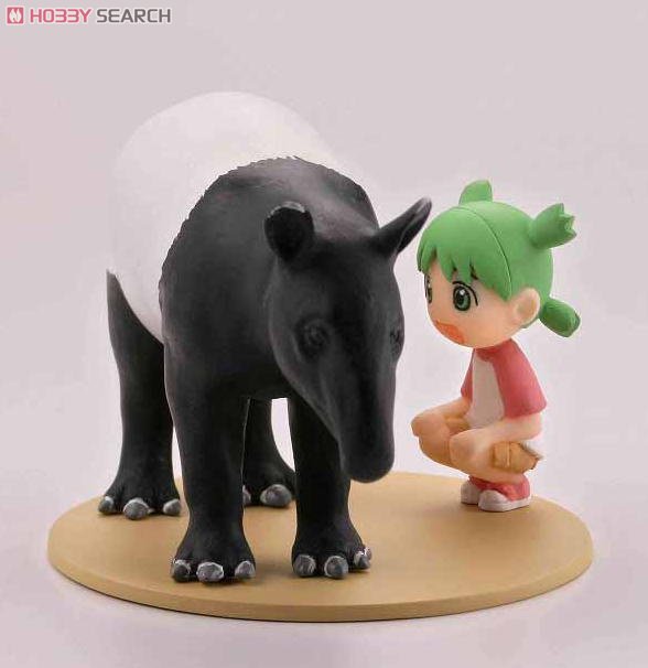 カプセルQフロイライン よつばとしろとくろのどうぶつフィギュア