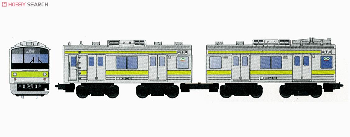 Bトレインショーティー Yamanote History (5) 205系初期 山手線 (2両