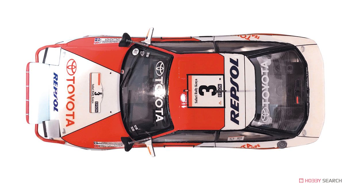 ST165 セリカ GT-FOUR `90 サファリラリー仕様 (プラモデル) - ホビー