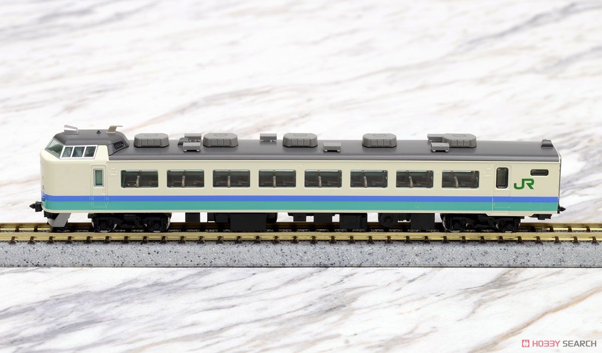 JR 485系特急電車 (上沼垂色・白鳥) 基本セットA (基本A・5両セット