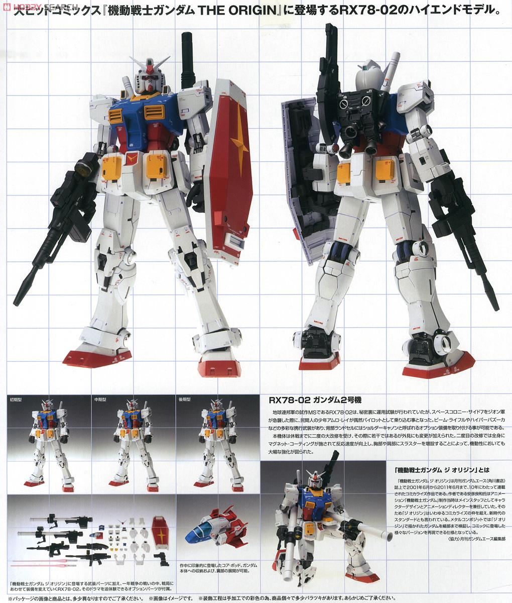 GUNDAM FIX FIGURATION METAL COMPOSITE RX78-02 ガンダム THE ORIGIN