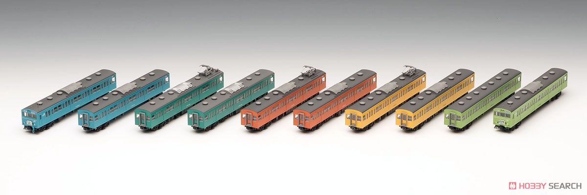 限定品】 JR 103系 通勤電車 (山手線おもしろ電車) セット (10両セット