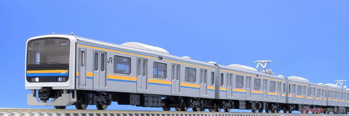 JR 209-2100系 通勤電車 (房総色・6両編成) セット (6両セット) (鉄道