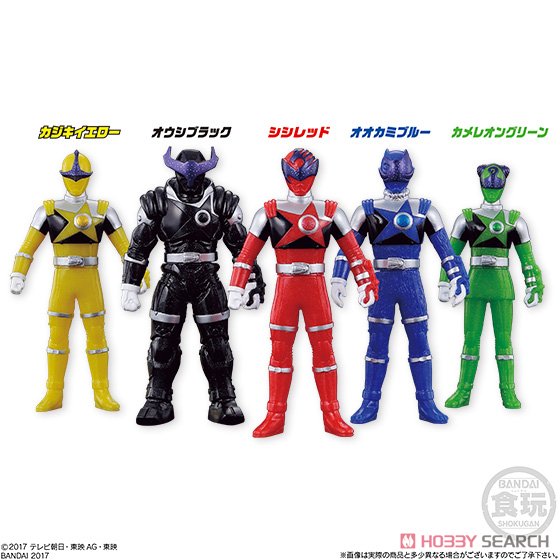 宇宙戦隊キュウレンジャー ソフビヒーロー1 10個セット (食玩