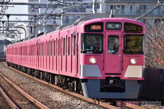 西武 9000系 (9101編成・ピンク) 基本4輛編成セット (動力付き) (基本