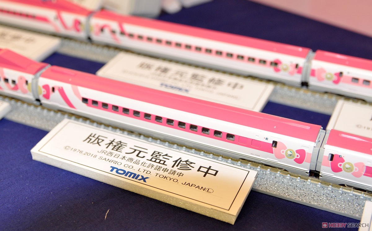 JR 500-7000系 山陽新幹線 (ハローキティ新幹線) セット (8両セット