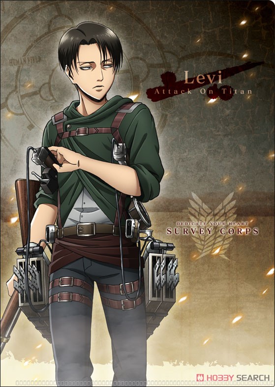 進撃の巨人 クリアファイルセット / リヴァイ&ハンジ (キャラクター