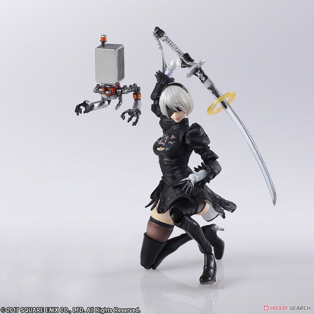 NieR:Automata BRING ARTS 2B＆機械生命体(2体セット) (完成品