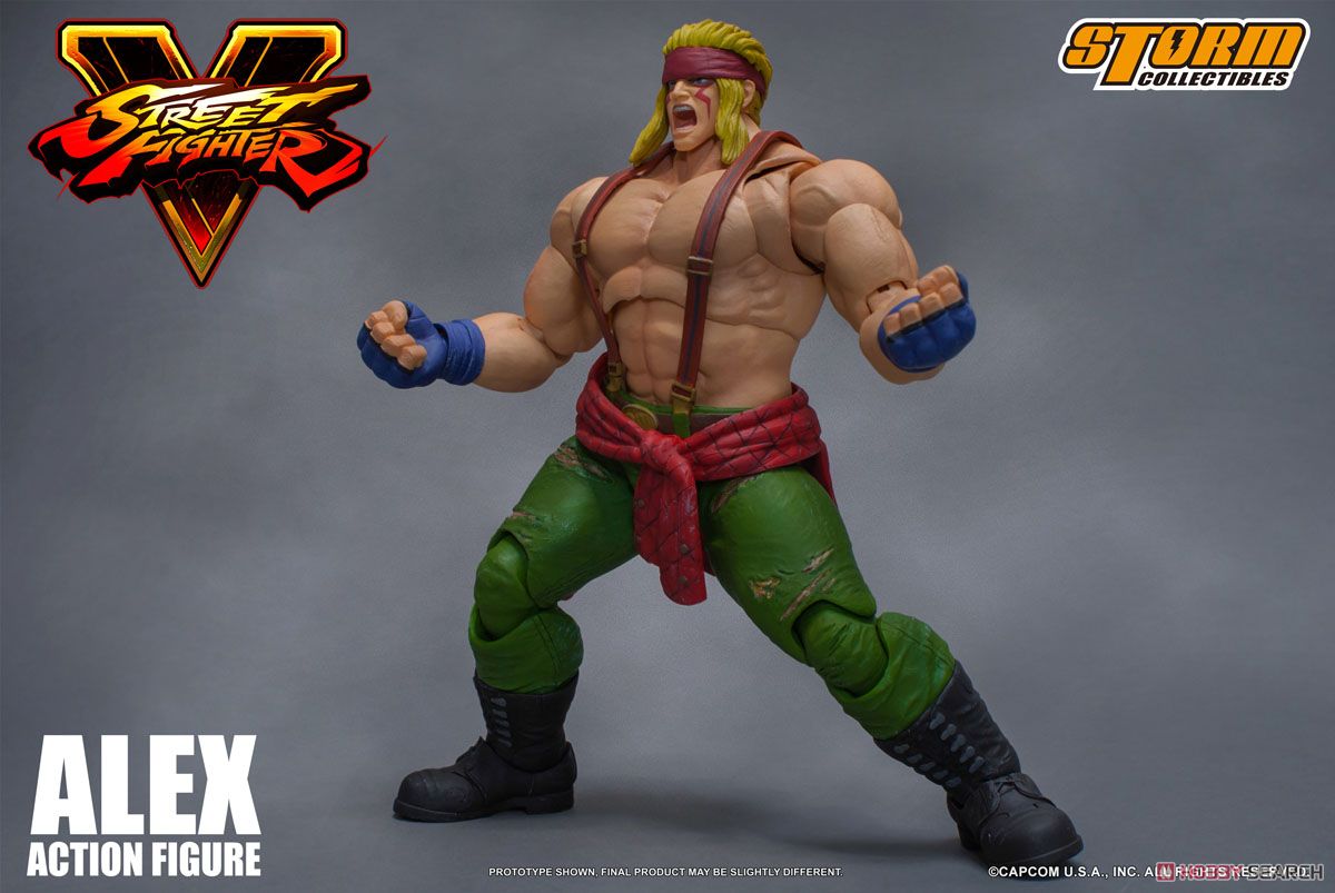 ストリートファイターV アクションフィギュア アレックス (フィギュア