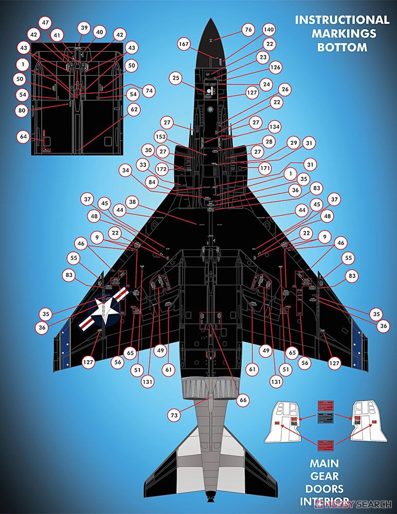 F-4J `VX-4 Black Bunny` (Decal) - HobbySearch Military Model Store