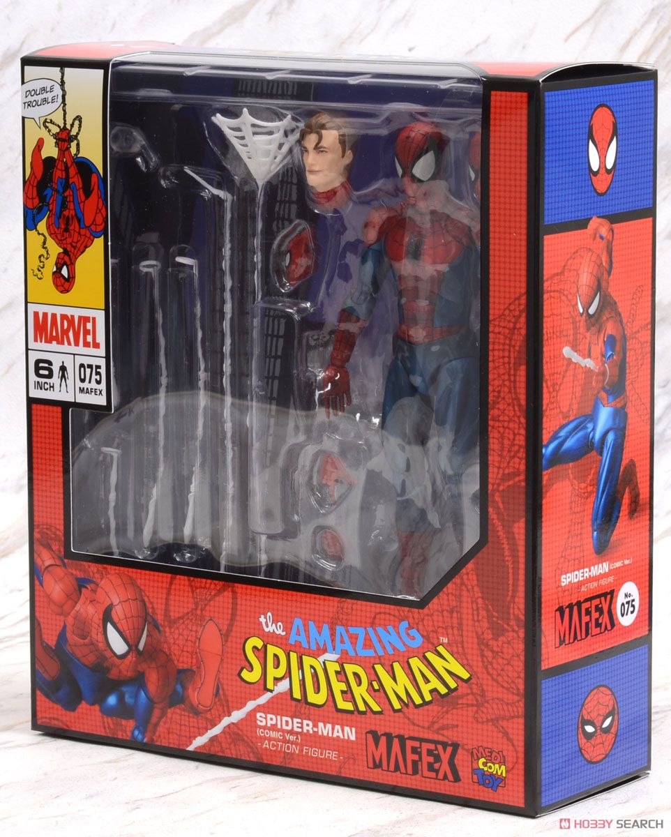 MAFEX No.075 SPIDER-MAN(スパイダーマン) (COMIC Ver.) (完成品