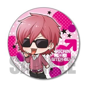 てくトコ缶バッジ ヤリチン☆ビッチ部 百合絢斗 (キャラクターグッズ