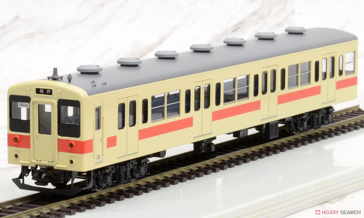 16番(HO) 国鉄 105系 桜井線 旧色 2輌(クモハ105Wパンタ-クハ104) G