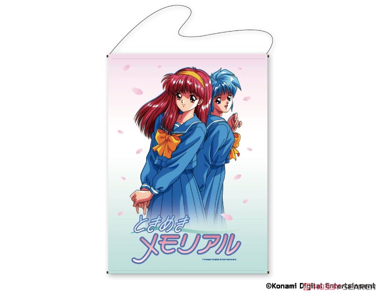 ときめきメモリアル 藤崎詩織＆虹野沙希 タペストリー (キャラクター