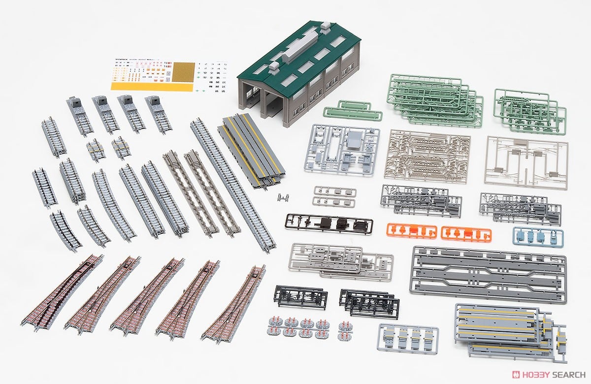 Fine Track 機関区レールセット [手軽に発展 レールセット] (鉄道模型
