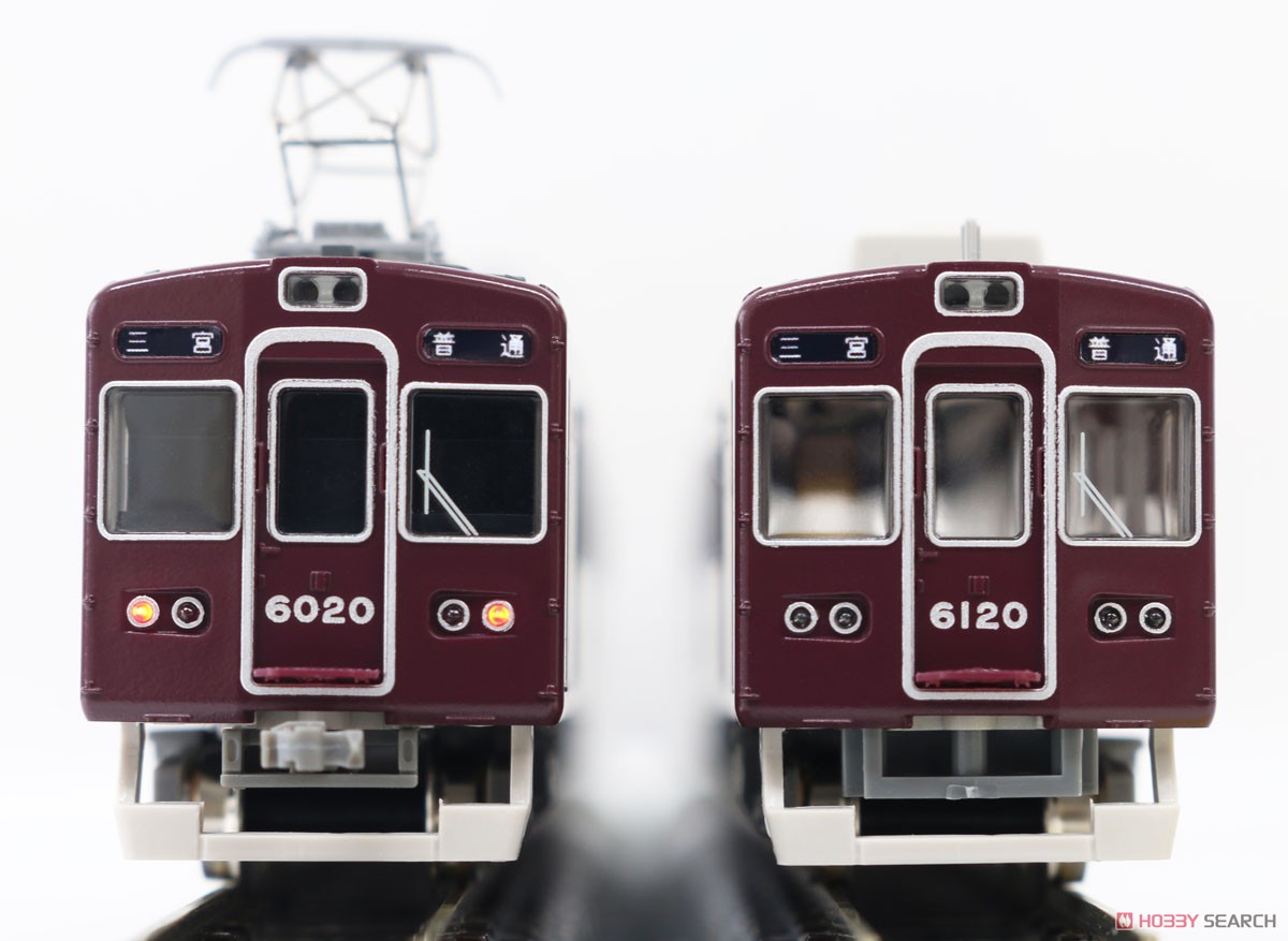 阪急 6000系 (旧塗装・神戸線) 増結用先頭車2両セット (動力無し