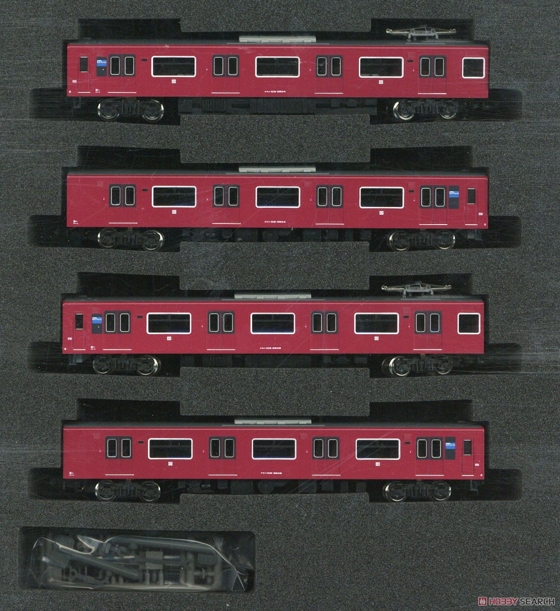 JR 103系3500番台 播但線 (台車黒) 4両編成セット (動力付き) (4両