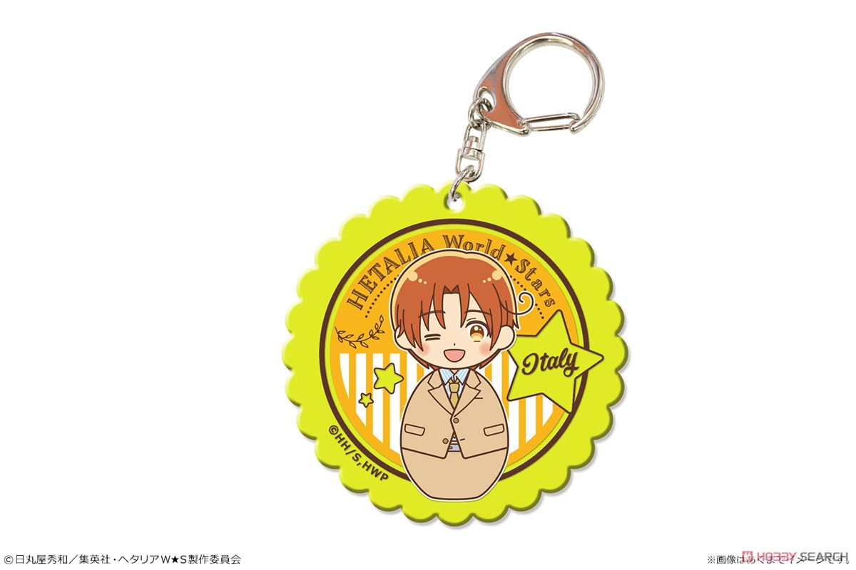 アニメ「ヘタリア World☆Stars」 カラーアクリルキーホルダー 01