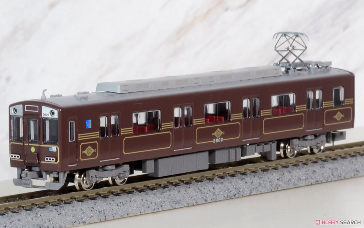 近鉄 5800系 (デボ1形塗装) 6両編成セット (動力付き) (6両セット