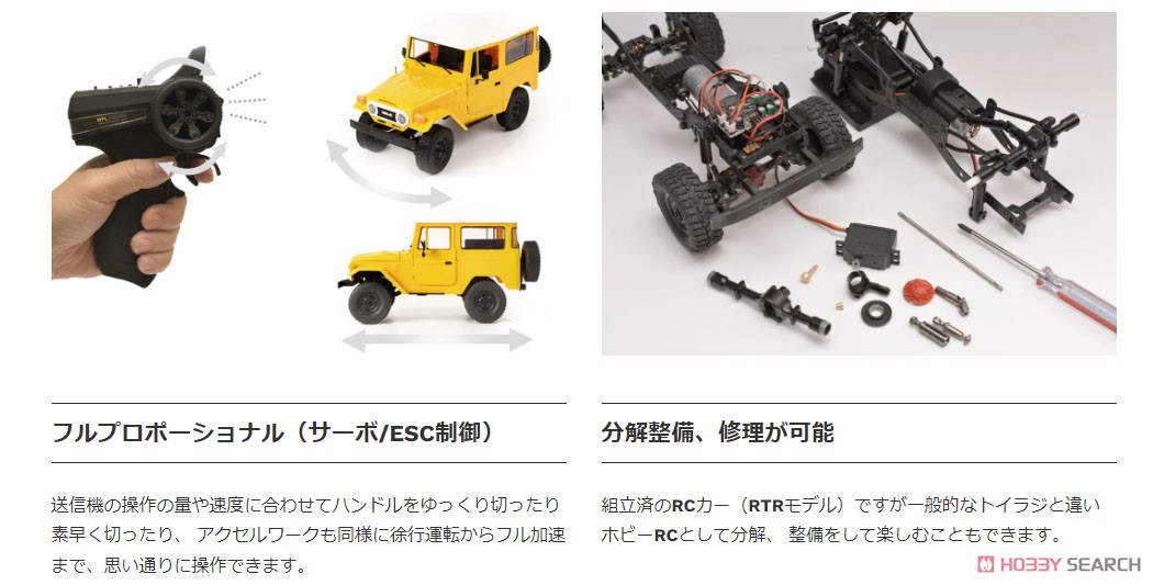 WPL Japan C34 Blue (RC Model) - HobbySearch RC Model Store