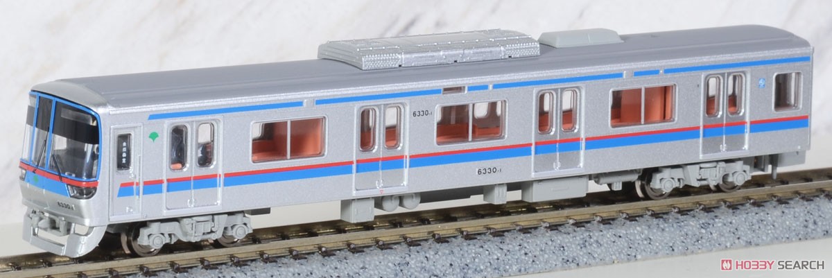都営三田線 6300形 3次車 6330F 6両セット (6両セット) (鉄道模型