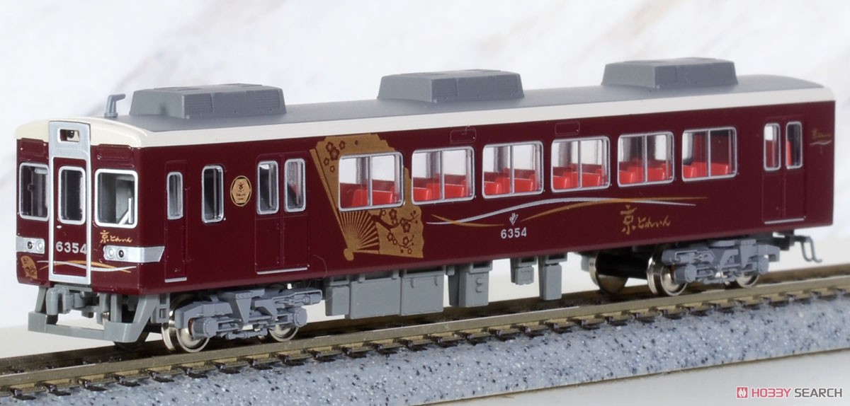 阪急 6300系 「京とれいん」 タイプ 6両セット (6両セット) (鉄道模型