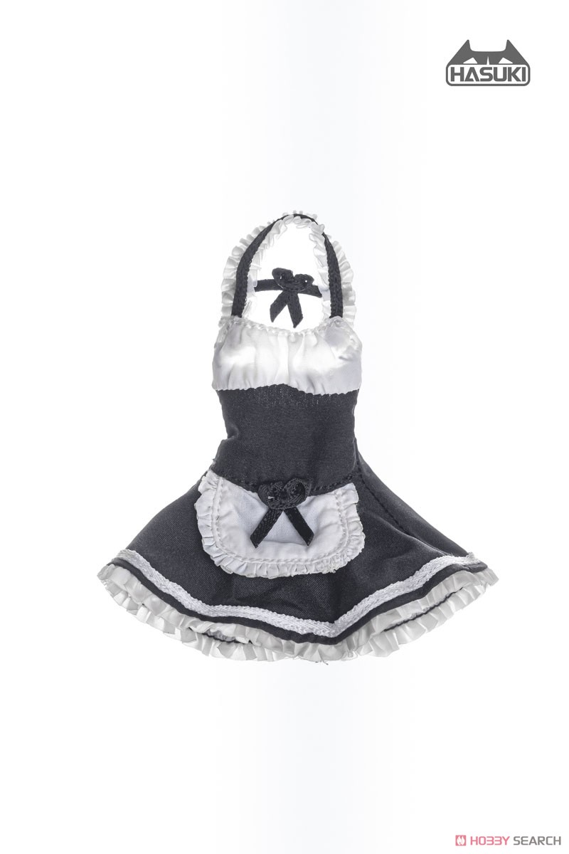 CS010A 1/12スケール可動フィギュア用 メイド服 (ブラック) (ドール