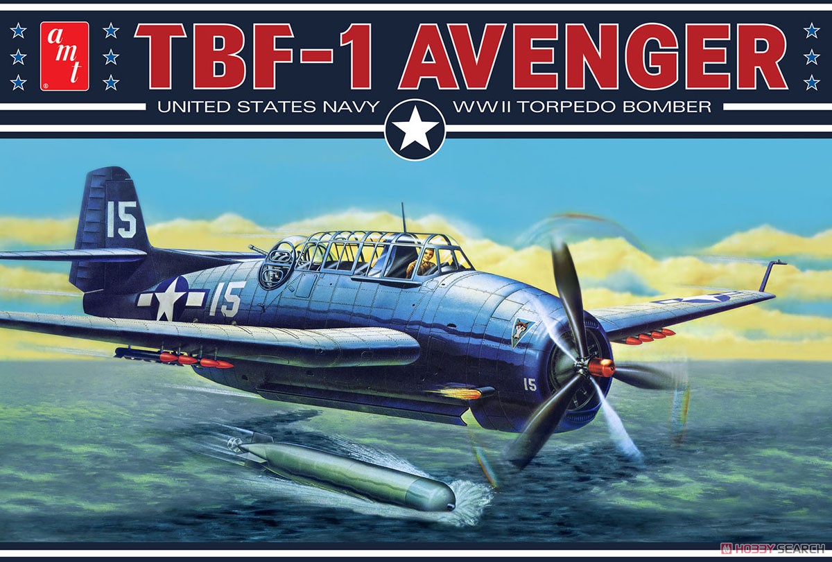 WW.II アメリカ海軍 雷撃機 TBF-1 アベンジャー (プラモデル) - ホビー