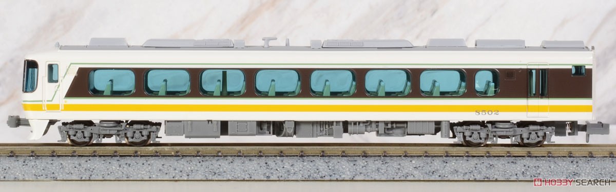 名鉄 キハ8500系 特急北アルプス 中間車連結 3両セット (鉄道模型