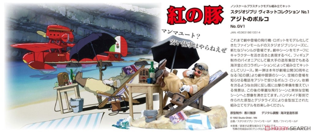 紅の豚 アジトのポルコ (プラモデル) - ホビーサーチ ミリタリープラモ