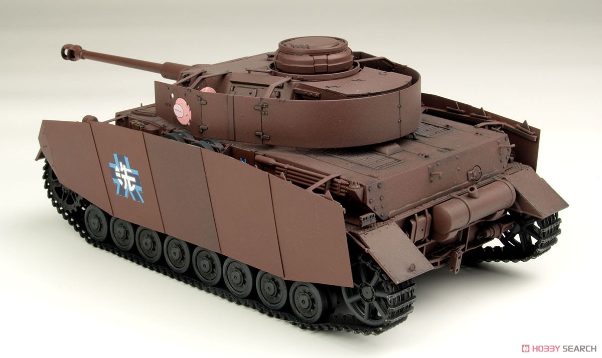 ガールズ & パンツァー 劇場版 IV号戦車H型(D型改) あんこうチーム 10