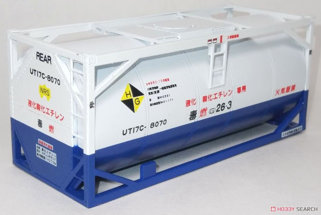 16番(HO) 私有タンクコンテナ UT17C 酸化エチレン TypeA ペーパー