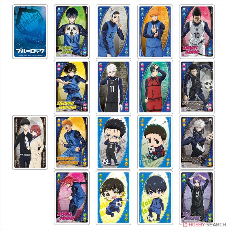 TVアニメ『ブルーロック』 トランプ (キャラクターグッズ) - ホビー