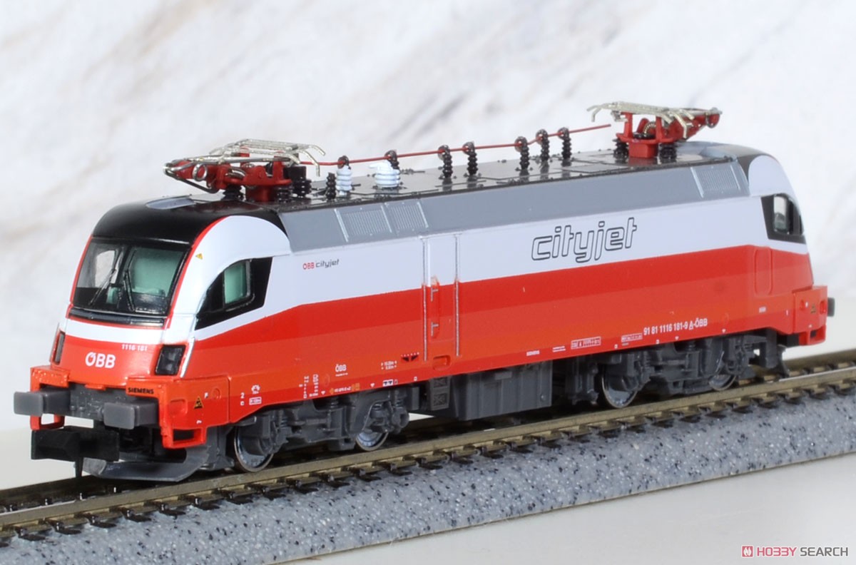 H2786 (N) Rh1116 181 Taurus OBB Cityjet (Model Train