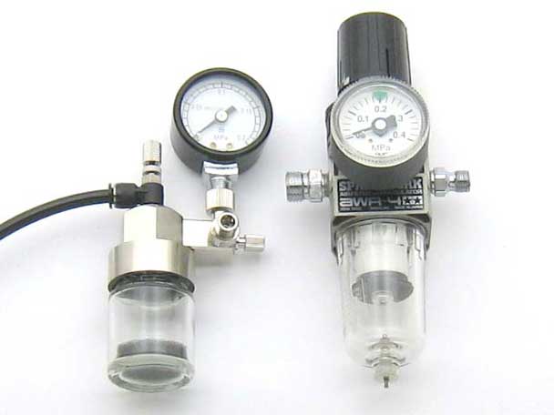 レギュレーターの役割（水抜き・減圧）｜プラモデルのエアブラシ塗装