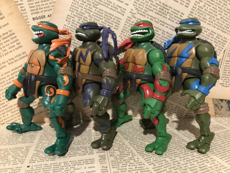 TMNT/Action Figure(2003/Mystic Fury Turtles set/Loose) - 2000toys