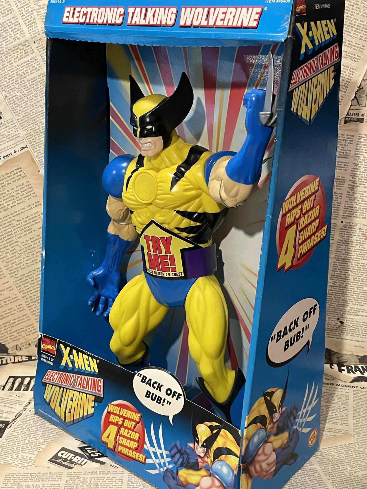 X-Men/Electronic Talking Wolverine(90s/MIB) MA-133 - 2000toys高円寺店
