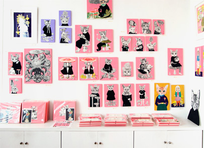 ヒグチユウコ きのこ展