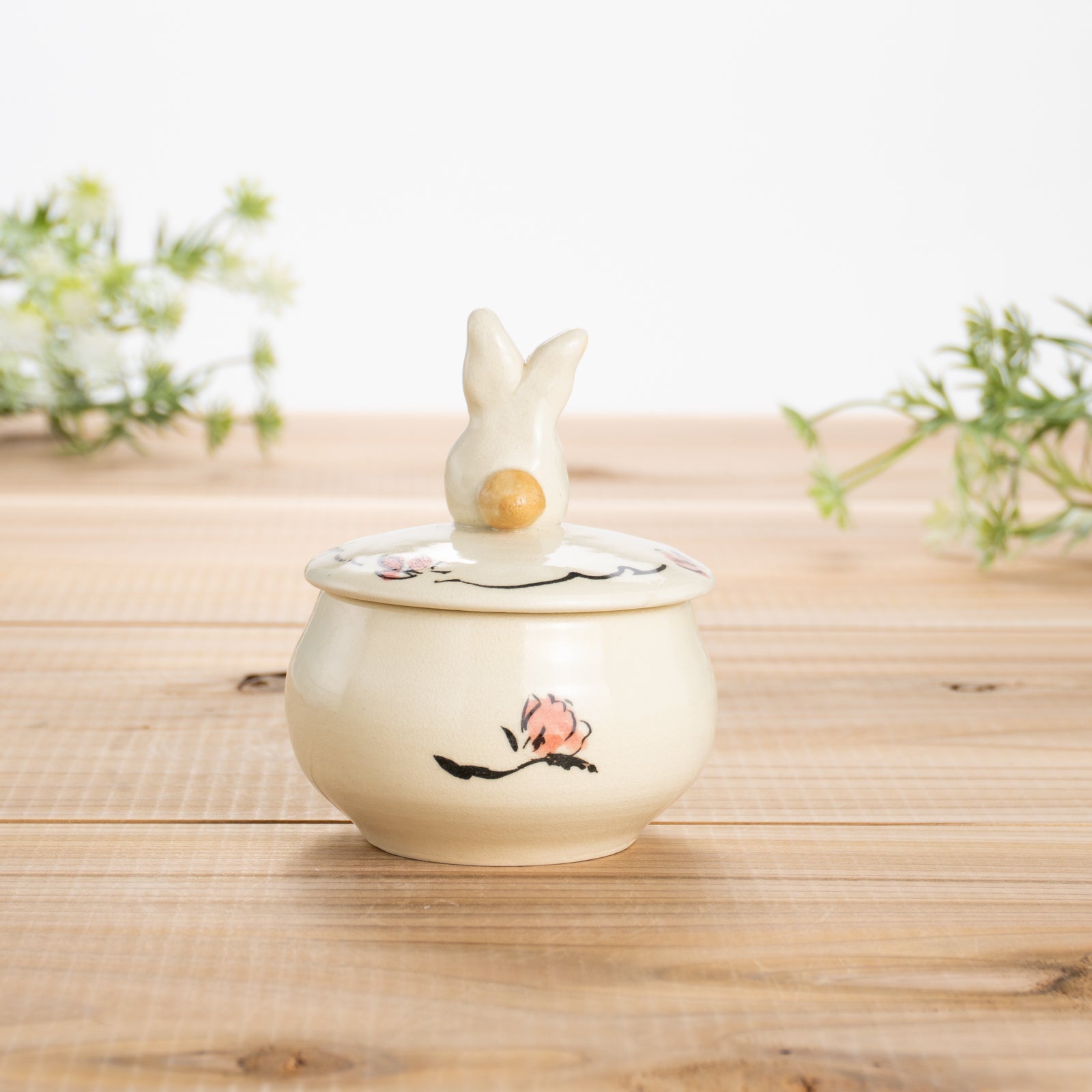 京都 清水焼】小物入れ うさちゃん【京都 清水焼】