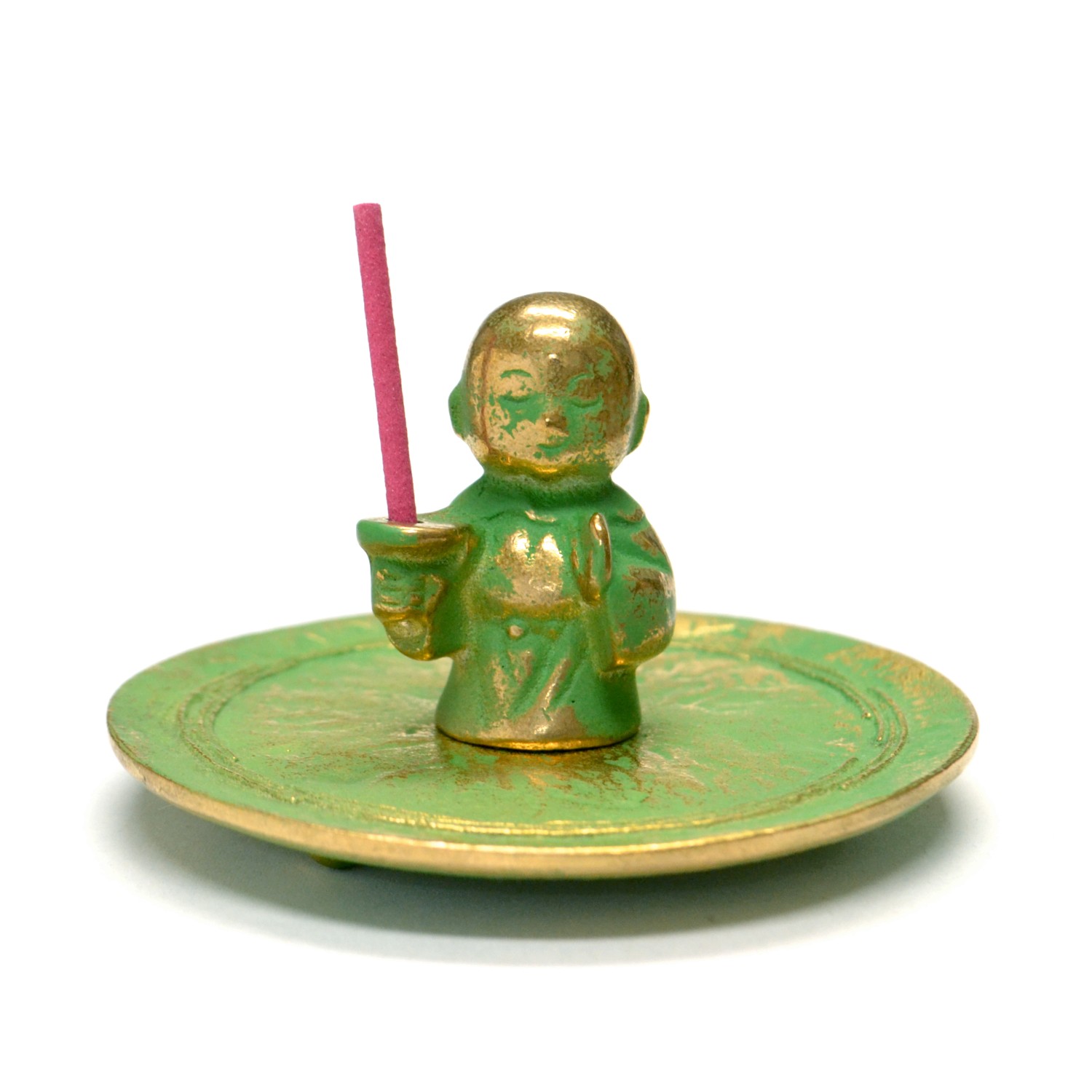 香立て プチ香 地蔵 高岡銅器 - 香老舗 高野山大師堂