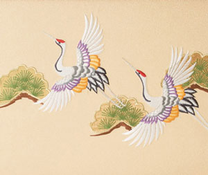 日本の文様 吉祥文様 松竹梅 鶴亀。－小木人形 埼玉 人形のまち岩槻－ |