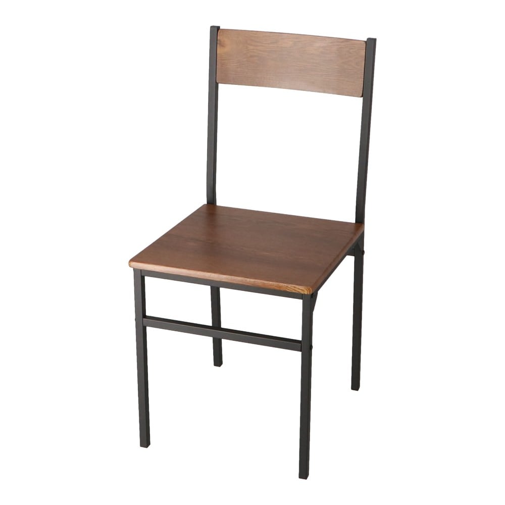 LIFELEX 2人掛け用テーブル＆ チェア3点セット DBR／BK(DBR