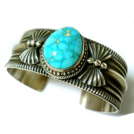 インディアンジュエリー ターコイズ バングル ブレスレット