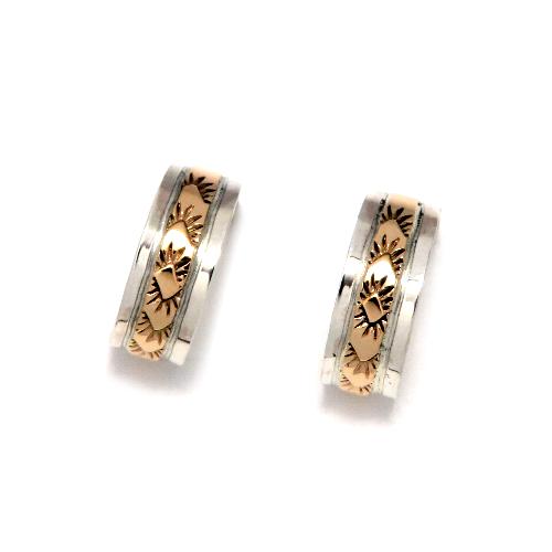 インディアンジュエリー ピアス イアリング ナバホ族作 ナバホピアス